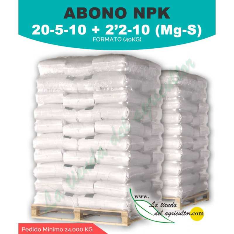 Abono 5 10 2 2 10 Mg S 24 000kg En Formato De Sacas De 40kg